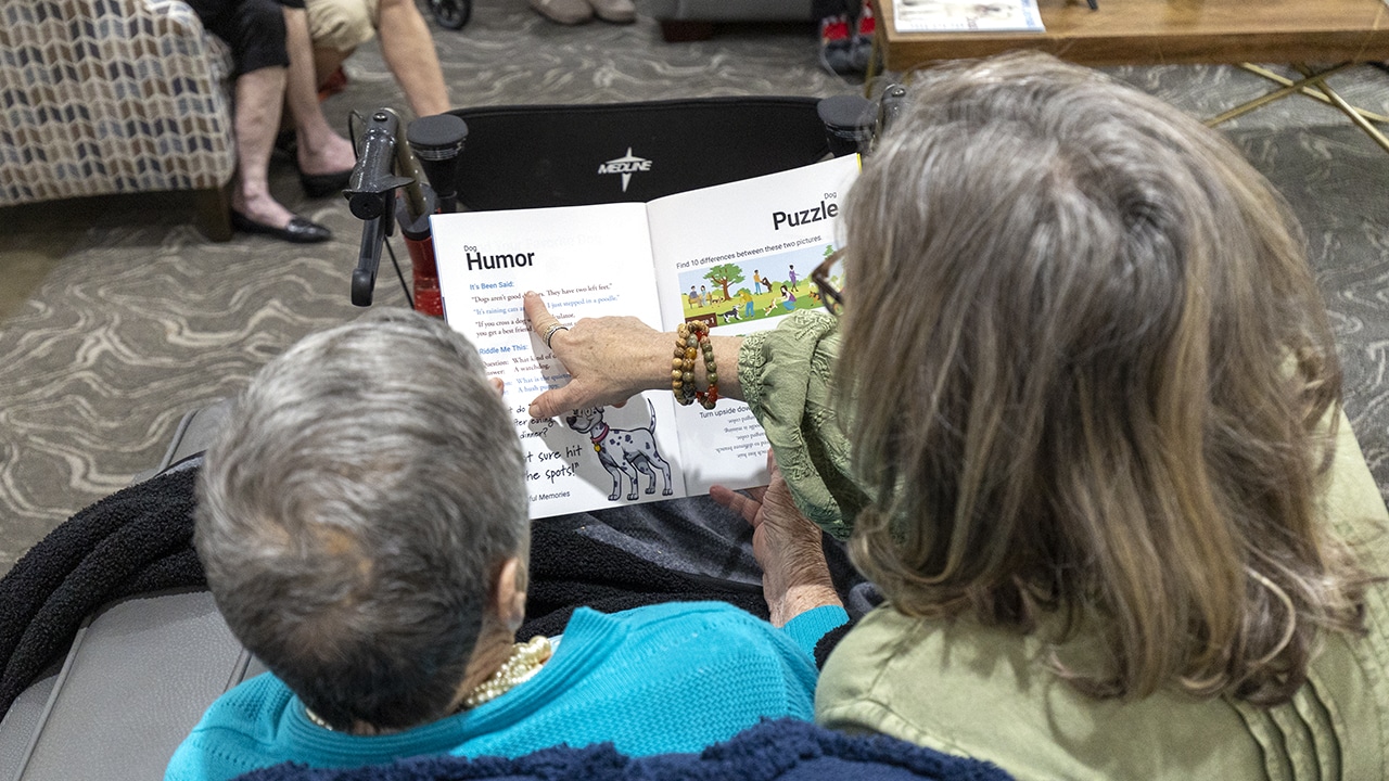 Reading Magazine Together