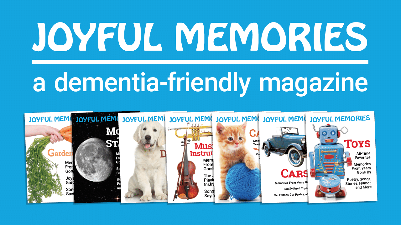 Joyful Memories, a dementia-friendly magazine